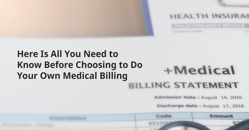 Choosing inhouse medical billing